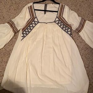 Entro Cream Dress